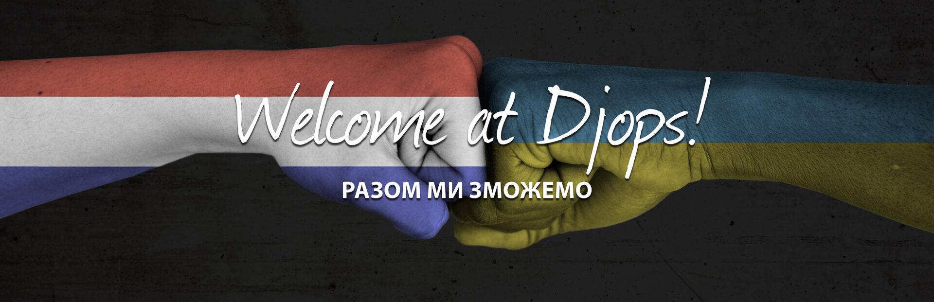 Welcome at Djops! Together we can